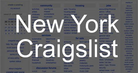 newyork craigslist|craigslist new york manhattan.